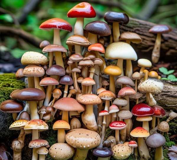 图赏美食，香菇大图集，领略菌菇世界多样性,香菇图片大全大图，探索美味菌菇的多样,口感,第1张