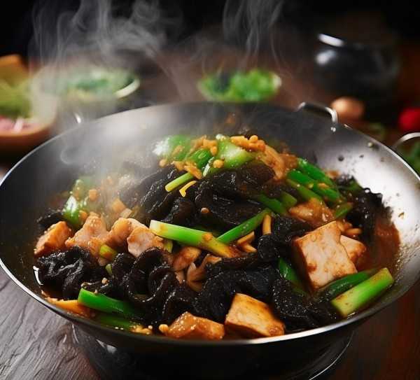 木耳炒百味，解锁食材搭配的美食新境界,黑木耳的百搭之选，探索与各种食材炒出的美味佳肴,口感,第1张