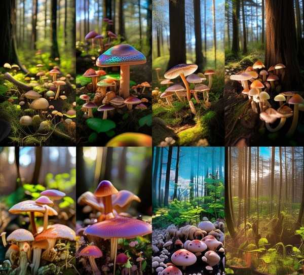 大自然的奇珍，野生蘑菇图片盛宴,野生蘑菇图片大全，探寻大自然的神奇宝藏,口感,第1张