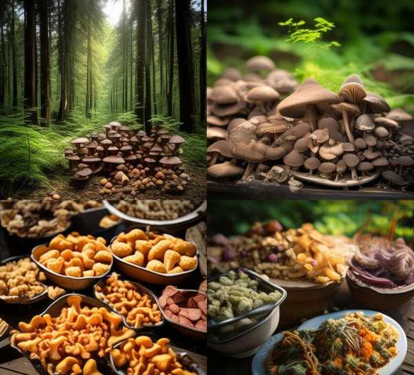 野生蘑菇的多元料理艺术，品味自然之味,野生蘑菇的多样做法，探索大自然的馈赠,口感,第1张