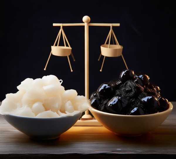 白耳与黑耳争霸，口感营养对决，谁才是王者？,白木耳与黑木耳，口感与营养的较量，究竟谁更胜一筹？,口感,健康,第1张