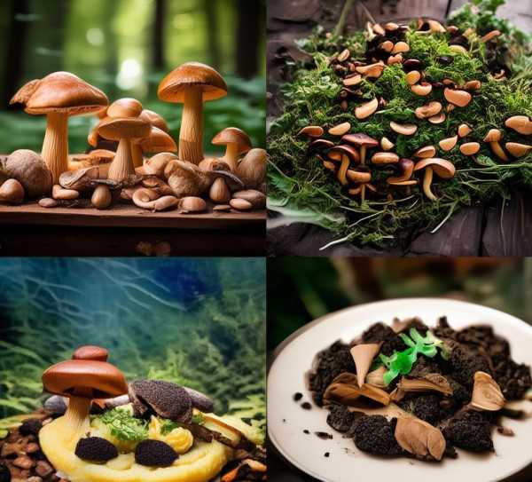 野生蘑菇，大自然的味蕾盛宴多味探索,野生蘑菇的多样食用方式，探索大自然的味蕾盛宴,健康,第1张
