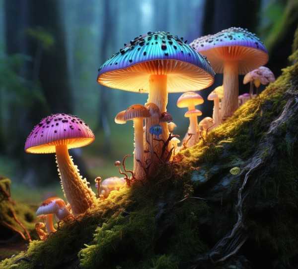 潜藏自然的奇观，野生蘑菇的潜意识之旅,的野生蘑菇，探索潜意识中的自然奇观,健康,第1张