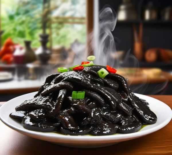 家常秘制黑木耳炒制法，营养美味一步到位,黑木耳炒制秘籍，家常美味，营养满分,口感,第1张