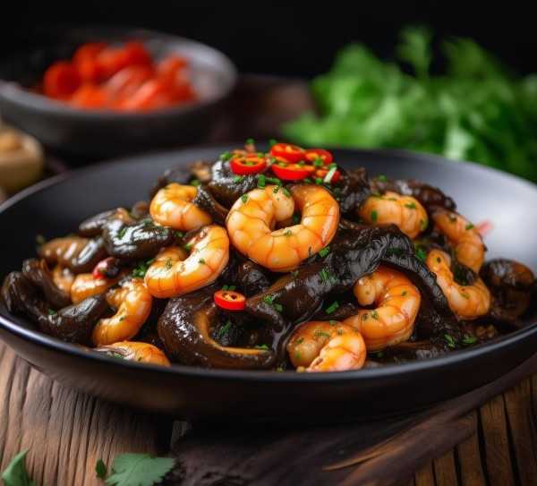 家常美食新主张，简单易学，黑木耳虾仁，营养美味两不误！,黑木耳虾仁，鲜美营养的家常美食，轻松学会做，美味可口！,口感,健康,黑木耳,第1张