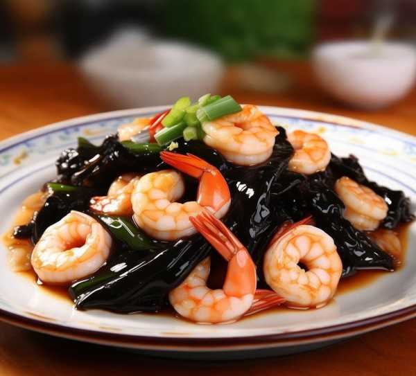 虾仁黑木耳美食搭配，开启味蕾盛宴,虾仁黑木耳炒出美味佳肴，这些搭配让你食欲大开！,口感,健康,黑木耳,第1张