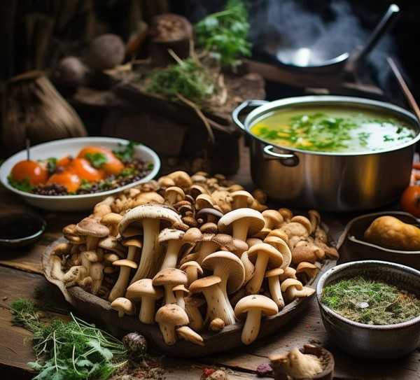 东北野生蘑菇的独特风味食谱，探寻自然之味,东北野生蘑菇的美味做法，尽享大自然的馈赠,口感,第1张