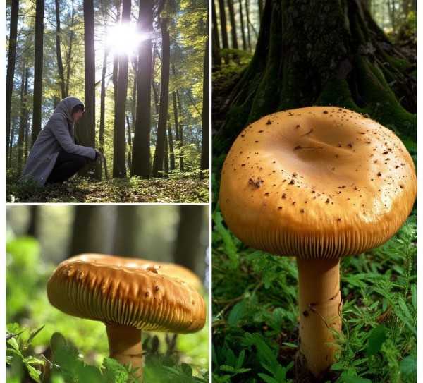 榛子蘑的生态之美，形态解析与独特魅力揭秘,探寻榛子蘑的独特魅力，图片解析其形态与生态,口感,生长环境,图片解析,第1张