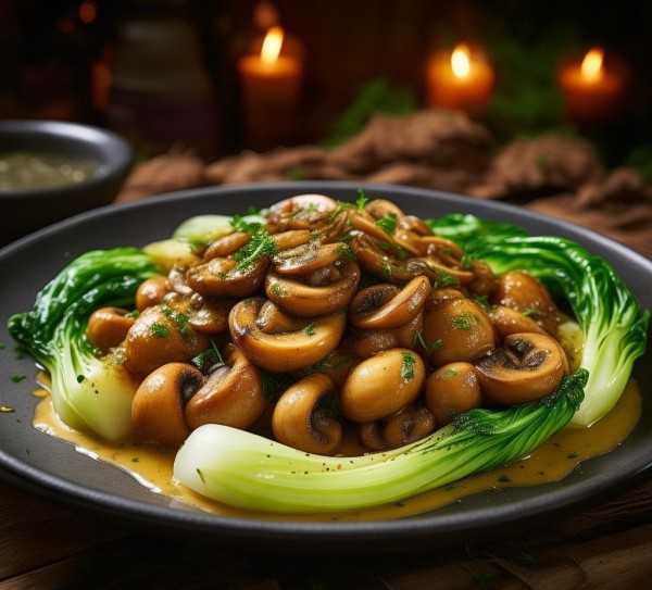 家常视觉盛宴,香菇扒油菜的美味诱惑,口感,健康,香菇,第1张 家常视觉盛宴,香菇扒油菜的美味诱惑,香菇扒油菜的美味诱惑,家常菜中的视觉与味蕾盛宴,口感,健康,香菇,第1张