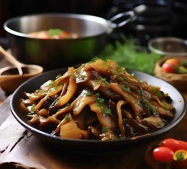 家常秘制黑木耳，软糯美味轻松上桌,黑木耳的软糯美味秘籍，家常做法让你轻松掌握,口感,黑木耳,第1张