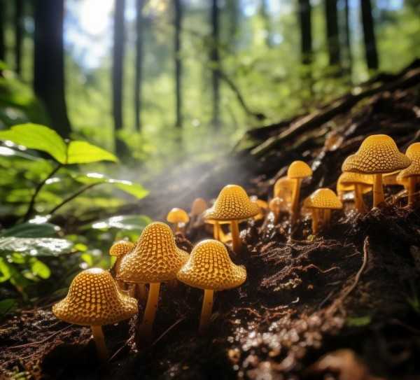 香菇生长之谜，揭秘香菇的栖息地与生长环境,香菇生长奥秘揭秘，探寻香菇长在哪里及生长环境,口感,香菇,生长环境,第1张