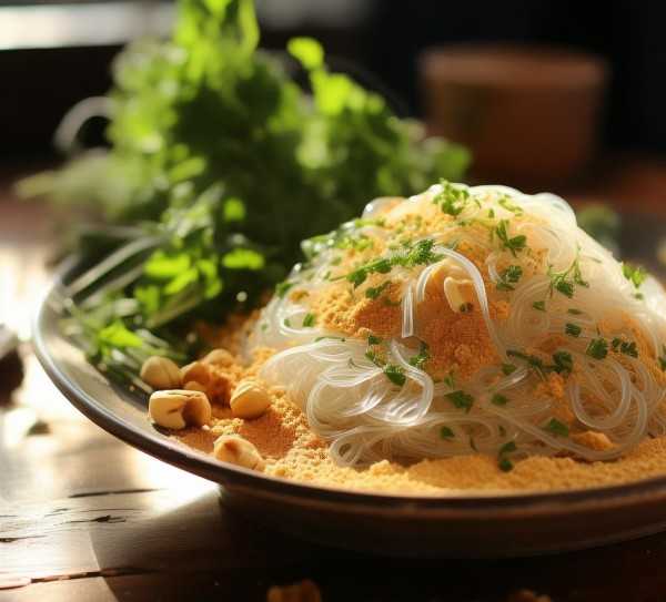 榛子蘑粉条，绿色营养新食尚餐桌佳品,榛子蘑粉条，绿色健康，美味营养的餐桌新宠,口感,健康,第1张