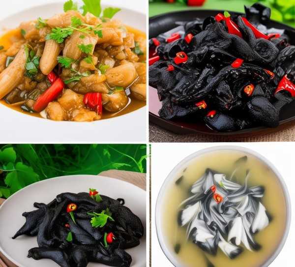 黑木耳新食尚，多味烹饪，尽享营养与美味,新鲜黑木耳的多样烹饪法，让美味与营养并存,口感,健康,黑木耳,第1张
