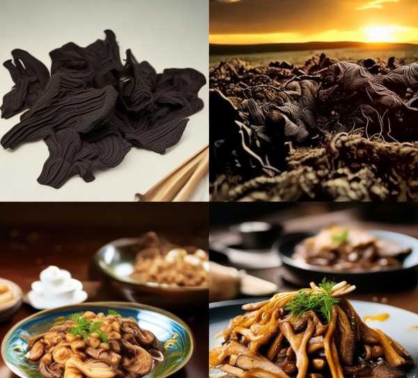 黑木耳晒制与烹饪美味指南,干黑木耳的晒制与美味烹饪技巧,健康,黑木耳,第1张