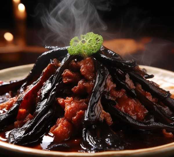 黑木耳肉馅新食尚，传统与创新的美味碰撞,黑木耳搭配肉馅，美味佳肴新体验！,口感,黑木耳,第1张