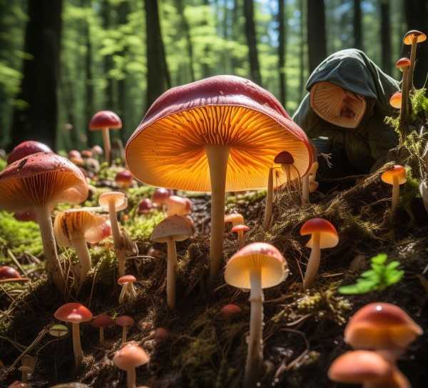 野生蘑菇的天然魅力，揭秘野生蘑菇销售之道,野生蘑菇，大自然的馈赠—探寻野生蘑菇出售的奥秘,口感,健康,香菇,第1张
