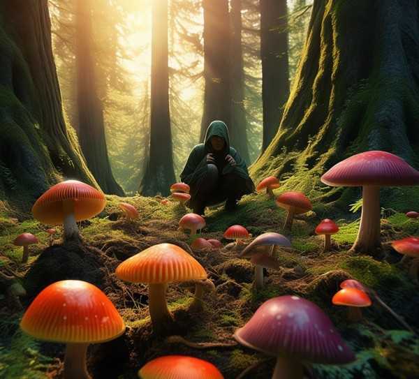野生蘑菇的神秘之旅，大自然的天然馈赠揭秘,探寻秘境，野生蘑菇的天然馈赠,口感,野生蘑菇,第1张