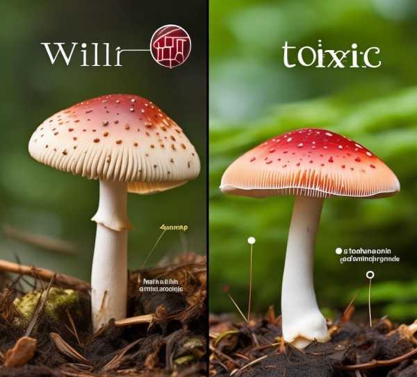 野生蘑菇识别与安全指南，防毒攻略,警惕野生蘑菇有毒！如何辨别野生蘑菇与有毒蘑菇的图片识别指南,健康,野生蘑菇,生长环境,第1张
